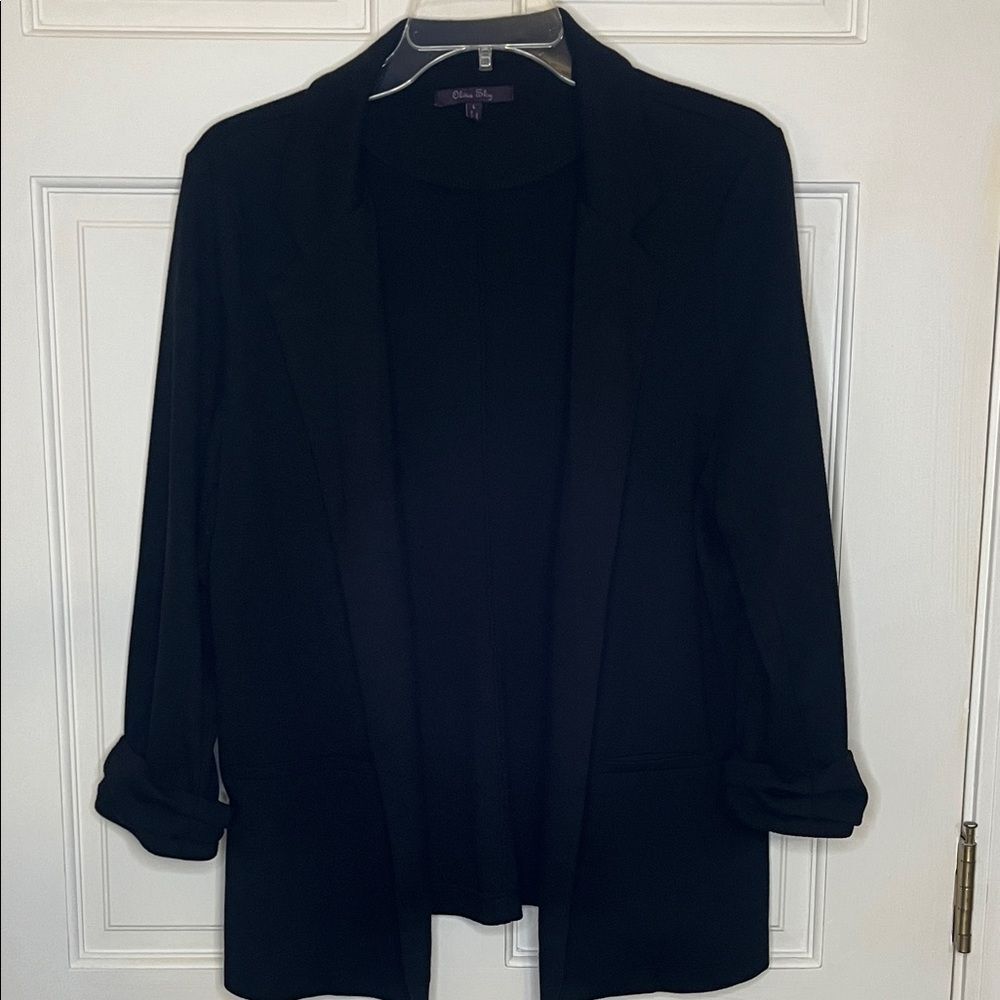 Olivia Sky Classic Black Blazer | Women’s Size Large